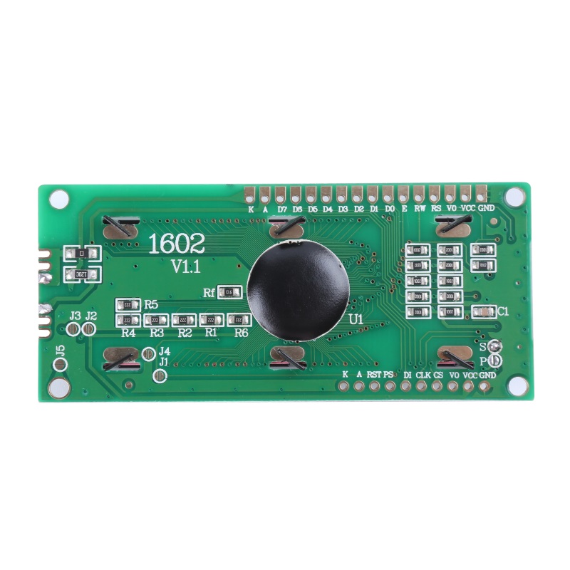 Character 16x2 LCD Panel Module COB 1602 Display 6800 SPI Interface Oem