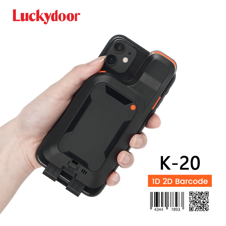 Беспроводный сканер штрих-кодов Bluetooth 1d 2d Qr Code Телефонный заднепривод Android Barcode Reader Ручной штрих-код