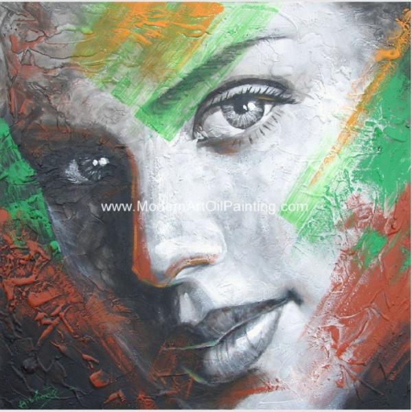 Modern Human Oil Painting Suitable For Spaces Of Neo - Classic Style Home Interior