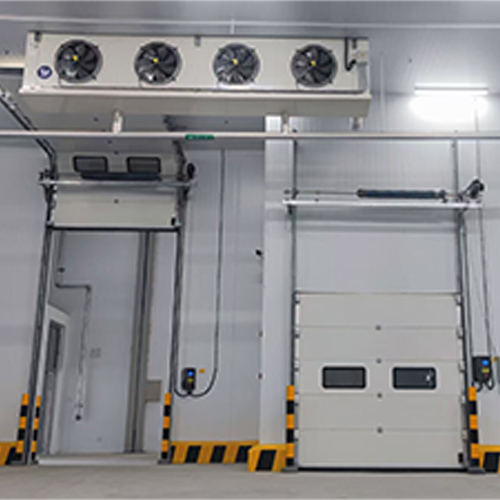12m-Wide 8m-High Automatic Steel Rolling Industrial Sectional Overhead Door For Facility Access