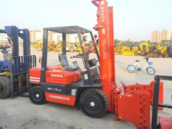                  Used Japan Manufactured Toyota Clamp Holder Fd30 Forklift Truck in Excellent Working Condition with Amazing Price. Secondhand Toyota Fd50, Fd70forklift on Sale             