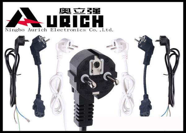 PE Sheathed VDE C13 C14 Connector Power Cord for Hair Dryer Home Electric Appliance