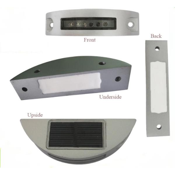 Алюминиевые изделия безопасности дорожного движения Полукруговой водонепроницаемый светодиодный кошачий глаз