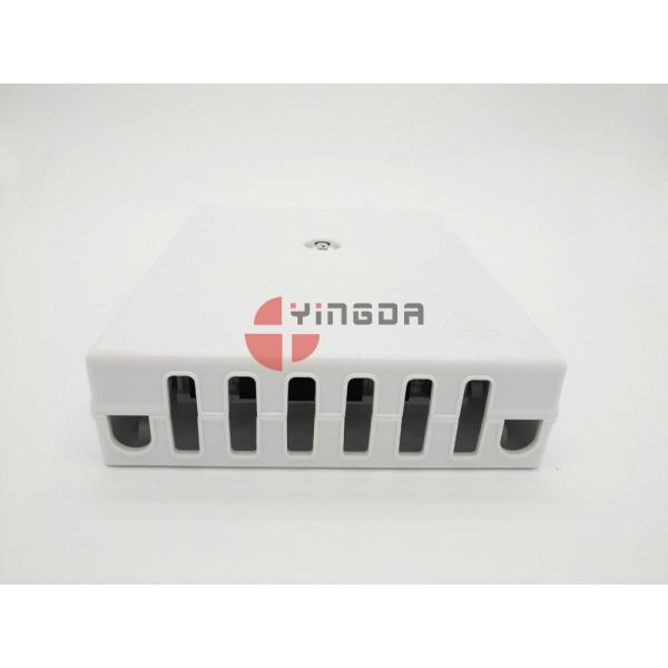 Коробка соединения распределения волокон держателя 24 стены оптически АБС терминальной коробки ОТБ белого пластиковая крытая