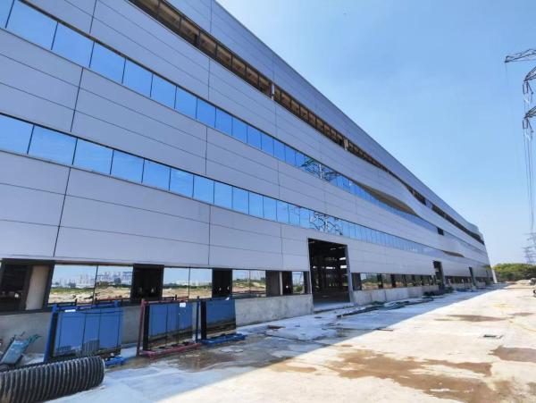 Steel Structure Warehouse for Processing Service Punching Main Frame Steel Structure Wall Cladding Fiber Glass Sandwich