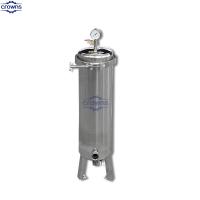 Boîtier en acier inoxydable avec entrée/sortie de fil pour le traitement des eaux usées Filtration de bière
