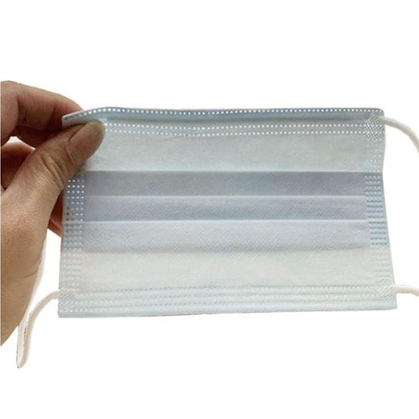 Disposable Blue Earloop Face Mask Anti Coronavirus For Personal Safety