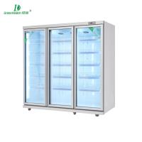 Refrigerador da bebida da porta de vidro/congelador comerciais exposição do supermercado