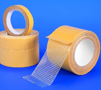 Double-Sided Cloth Tape, Heavy Duty No Residue Adhesive for Carpet, Posters & Decor, 0.17mm/0.22mm Thick, Customizable Size