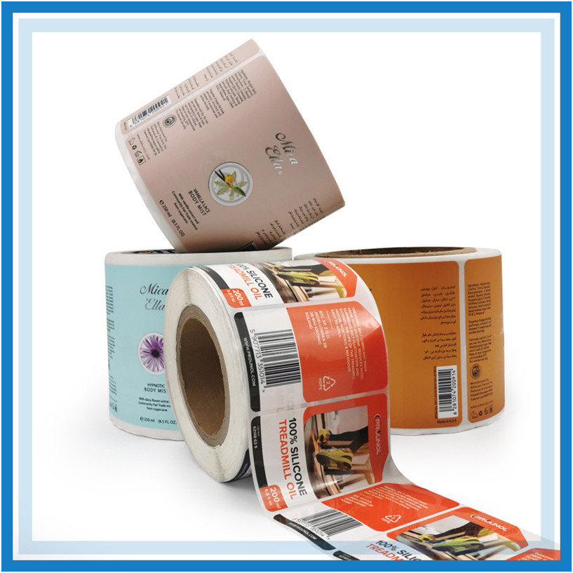 Manufacturer Direct Customizable Mixed Style Designs UV Resist Weatherproof Self-adhesive Sticker for Business