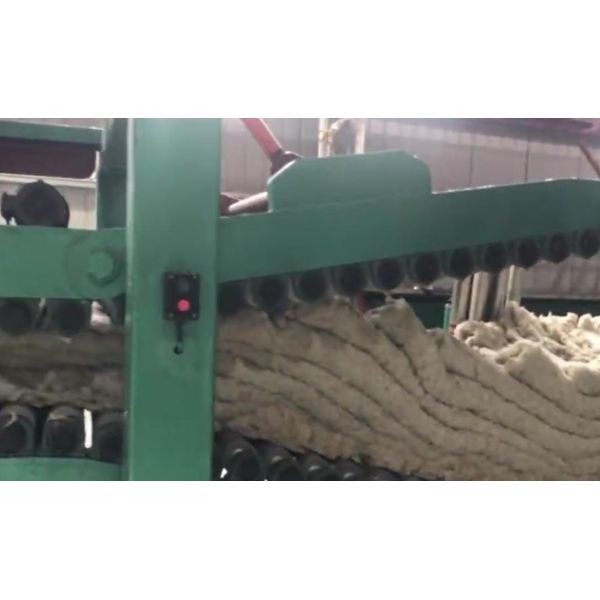 380V Rock Wool Production Line with 40~120 meters/min Conveying Speed and 600mm-2400mm Width for Mineral Wool Board