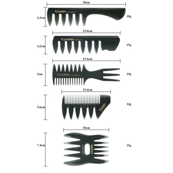 Professional Barber Combs Multi Shape Oil Hair Comb Salon Styling Tools