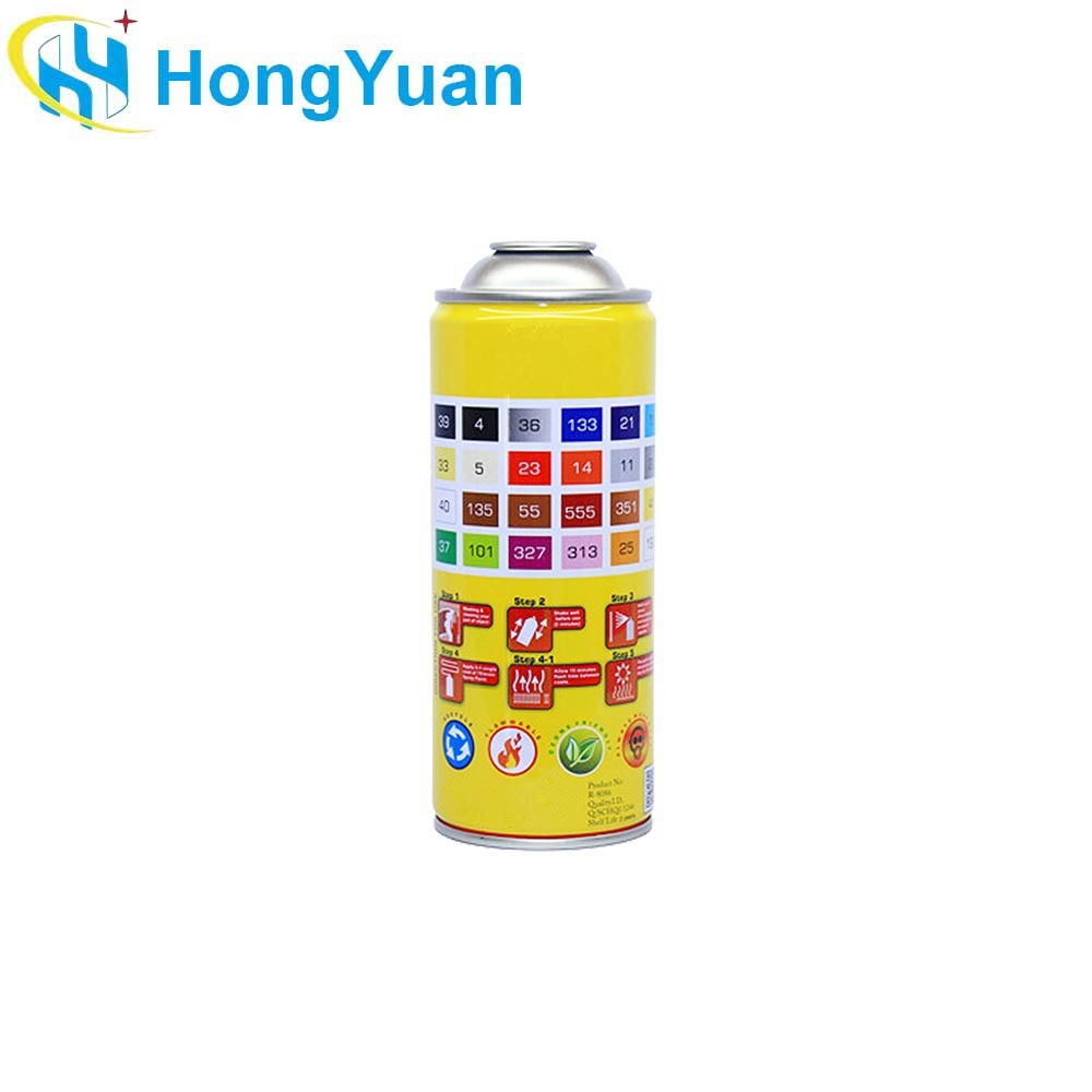 High Pressure 1.5MPa Empty Spray Paint Can with Heavy-Gauge Tinplate and UN Certified Safety for Industrial Use