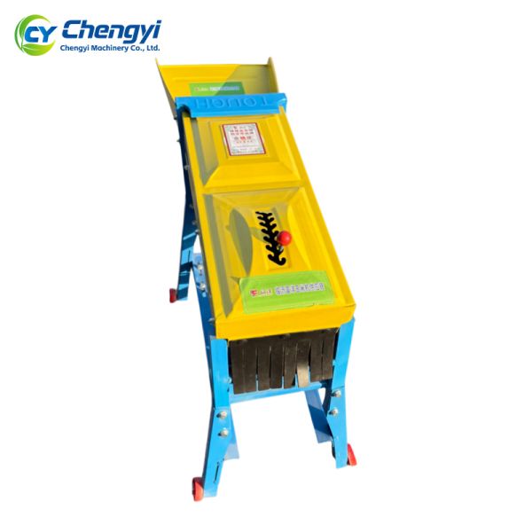 Iron Double Roller Corn Sheller Machine High Efficiency For Farms