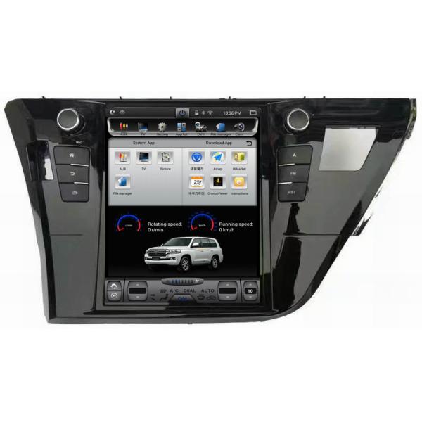 Ouchuangbo 12.1 inch Vertical Screen Tesla Style android 6.0 for  Toyota Corolla 2015 with 1024*678 Quad Core Radio