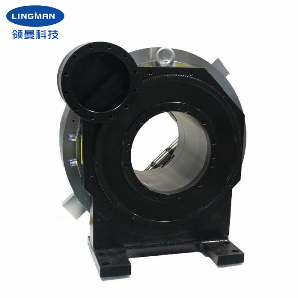 Customizing Pneumatic 4-Jaw Chucks For Cutting Stainless Steel Pipes Square Hollow Full-stroke Main Chuck 4 At 0.3-0.9Mpa Pressure