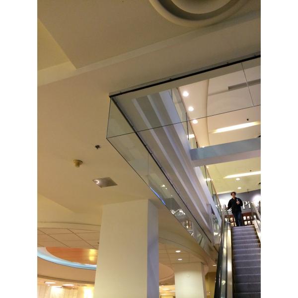 Fixed Glass Draft Curtain For Shopping Malls And Factories
