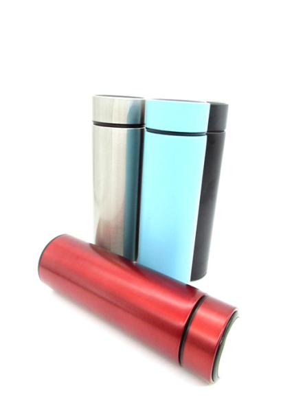 Red Green Pink Thermos Water Bottle Small Capacity  Temperature Display