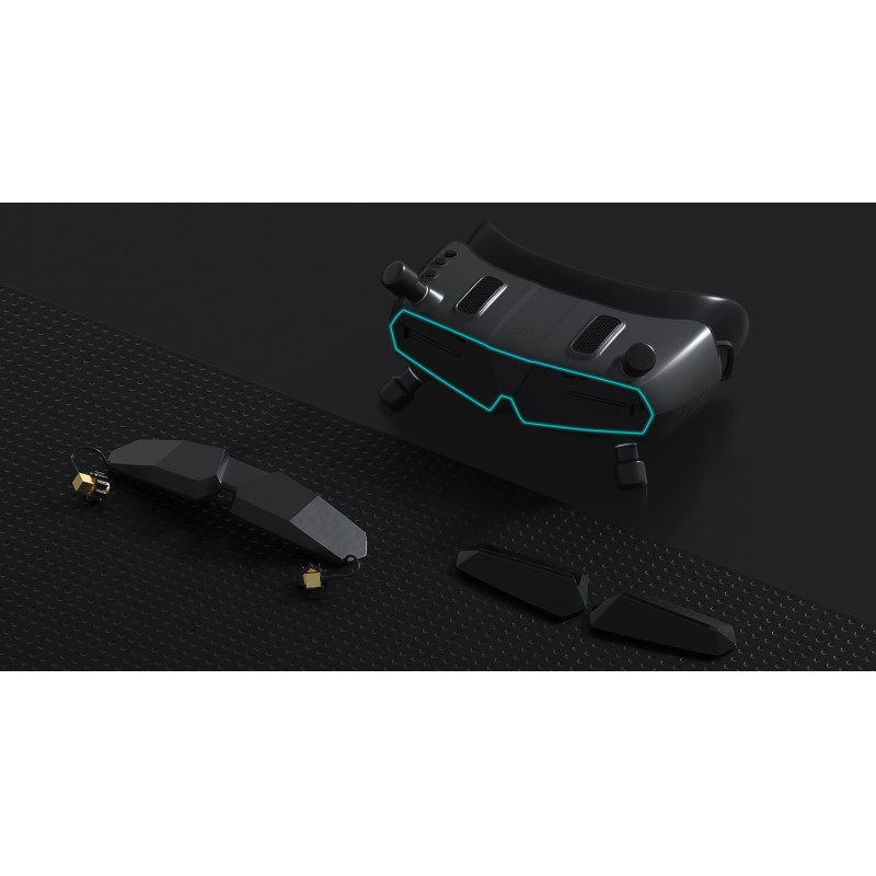HD Goggles Walksnail Avatar X Digital HD 1080 Plastic UAV Goggles with Camera LED Lights New Arrival Remote Control Function