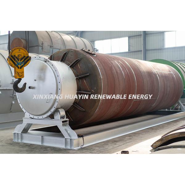 Huayin 5 Ton Pyrolysis Equipment Waste Tyre To Diesel Plant