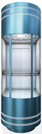 Shopping Center Observation Elevator Rated Capacity 450 - 1600KG