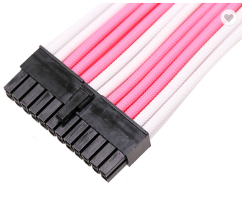 Excellent Quality  PSU cable 24Pin Male to female Computer Power Extension Cable