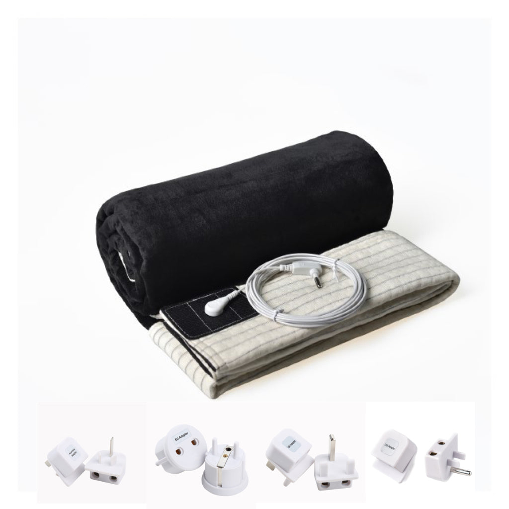 Manufacture Grounding Blanket Official Silver Fiber Earthing Organic Cotton Grounding Bed Cotton Conductive Function