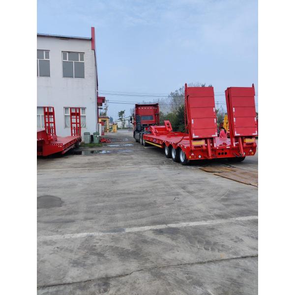 Низко-плоское подержанное Semi изготовление на заказ поддержки трейлеров 3axle 4axle 6axle