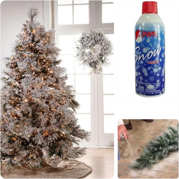 9OZ Harmless Santa Artificial Spray Snow Multifunctional Disposable