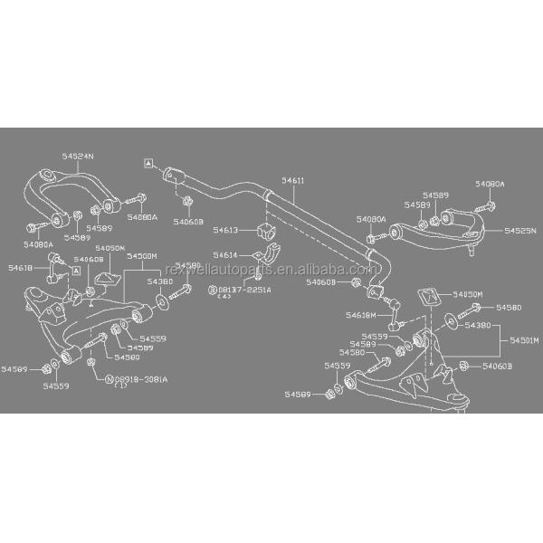 Гарантированный Stabilizer Bushing Kit for Mitsubishi Lancer 2008-2015 Outlander MN101395