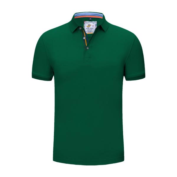 Os homens respiráveis de Flyita trabalham o t-shirt do polo das camisas com bordado
