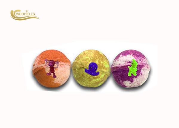 Customized Toy Surprise Bath Bombs , Organic Fizzy Fizzy Bath Bombs For Kids