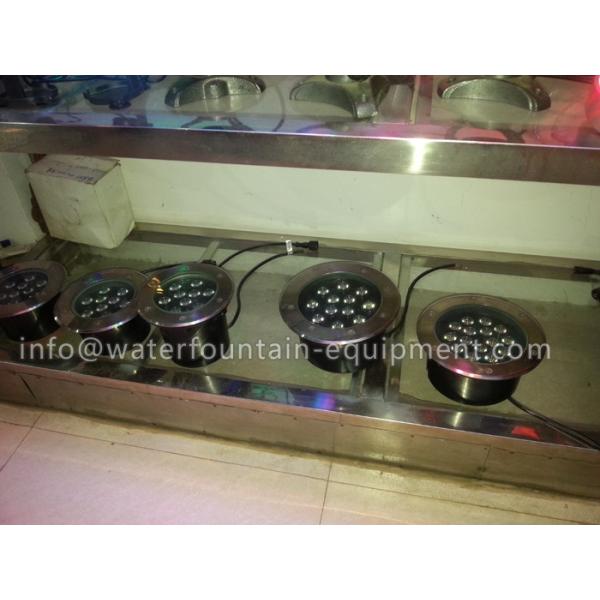 Scaffolding LED Underwater Fountain Lights Stainless Steel IP68 Multi - Color 15W