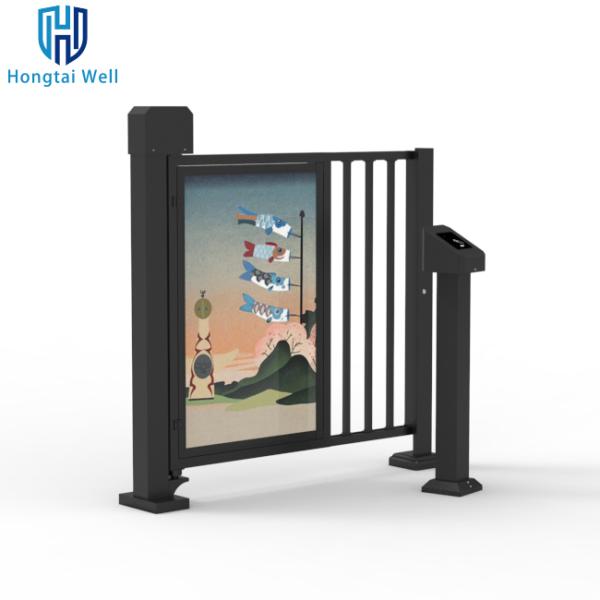 As barreiras da propaganda comercial de caixa leve crescem braço da porta 1-4m