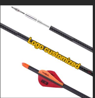 Factory Directly Wholesale Customized Logo Printed Carbon Hunting Arrows Target Arrows Crossbow Bolts