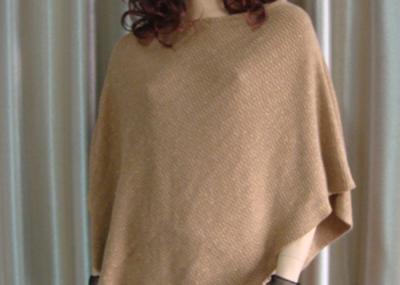 Outdoor Ladies Knitted Shawl Wrap / Shoulder Shawl Customized Color