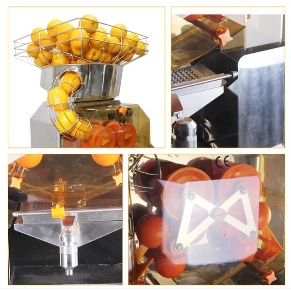 Апельсиновый сок лимона магазина напитка сжимая машину автоматическую с регулятором крана