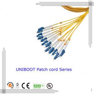 CATV / LAN / WAN Test Duplex MTRJ Female Patch Cord SC LC Fiber Optic Cable