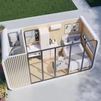 Maison de la cabane de pomme Maison à cadre en acier galvanisé avec un design personnalisable
