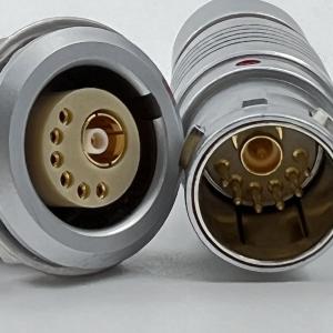 Conectores circulares de contato múltipla coaxial e sinais Weipu Sf6