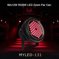 Éclairage extérieur architectural 60 PCS X 12W RGBW 4 en 1 LED étanche à l'eau Par lumière IP65