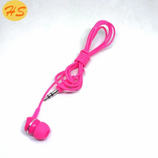 98dB Sensitivity Single Side Disposable Earphone for Tour Guide or Monitor System Receiver In ear Headphone Form Factor