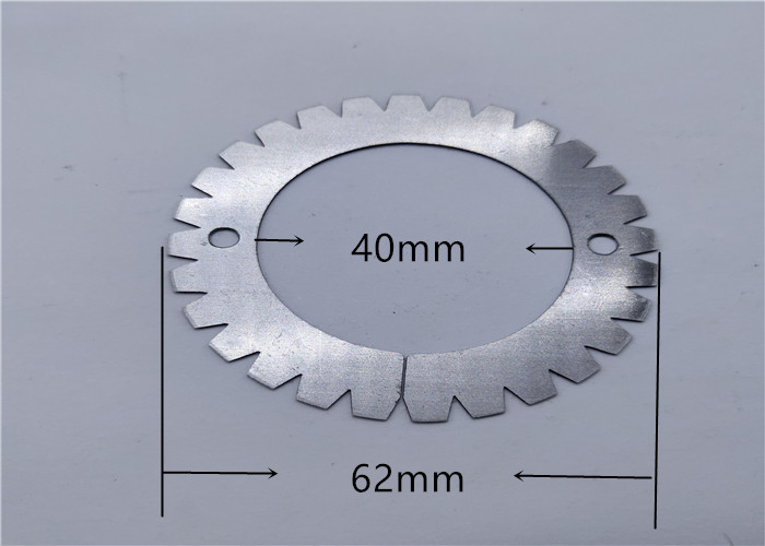 Лезвие для складывая частей машины складчатости 28Teeth машины 62X40X0.5mm