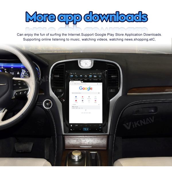 автомобильные игроки мультимедиа 13.3inch для Крайслер 300C 2012 2013 2014 -2019