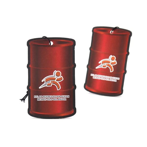 Customized Size CMYK Hanging Paper Air Freshener For Car