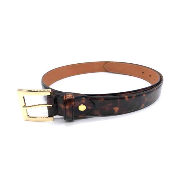 Womens Leopard Print 3.0cm PU Leather Waist Belt For Pants