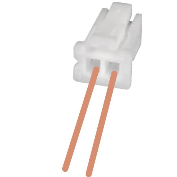 Electrical 2P Custom Wire Harness T E Connector Terminals Flash Automotive