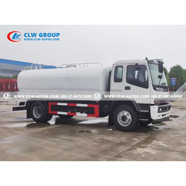 Stainless Steel Isuzu Drinking Water Delivery Truck 20000 Liters