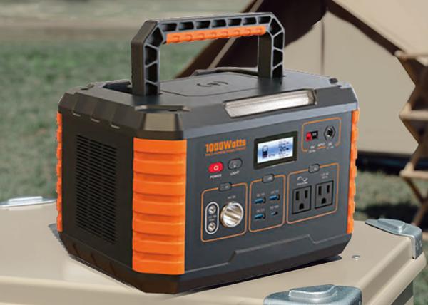 Pure Sine Wave 1000w Powered Solar Generator Station Outdoor Battery