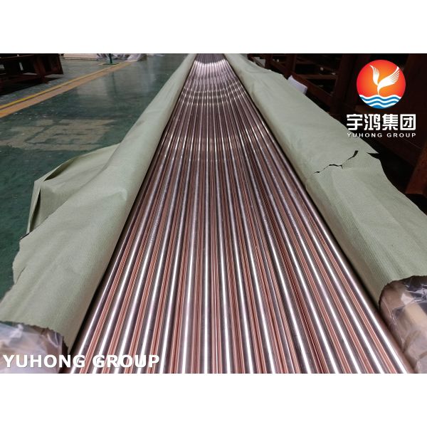 Copper Alloy  Tube Copper and Copper Alloy Seamless Condenser Tubes ASME SB111 ASTM B111 C10200 C44300 C61400 C71500